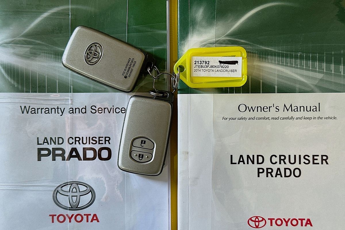 2014 Toyota LANDCRUISER PRADO GXL (4x4) GRJ150R MY14