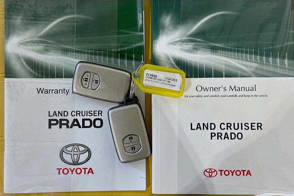 2014 Toyota LANDCRUISER PRADO GXL (4x4) KDJ150R MY14