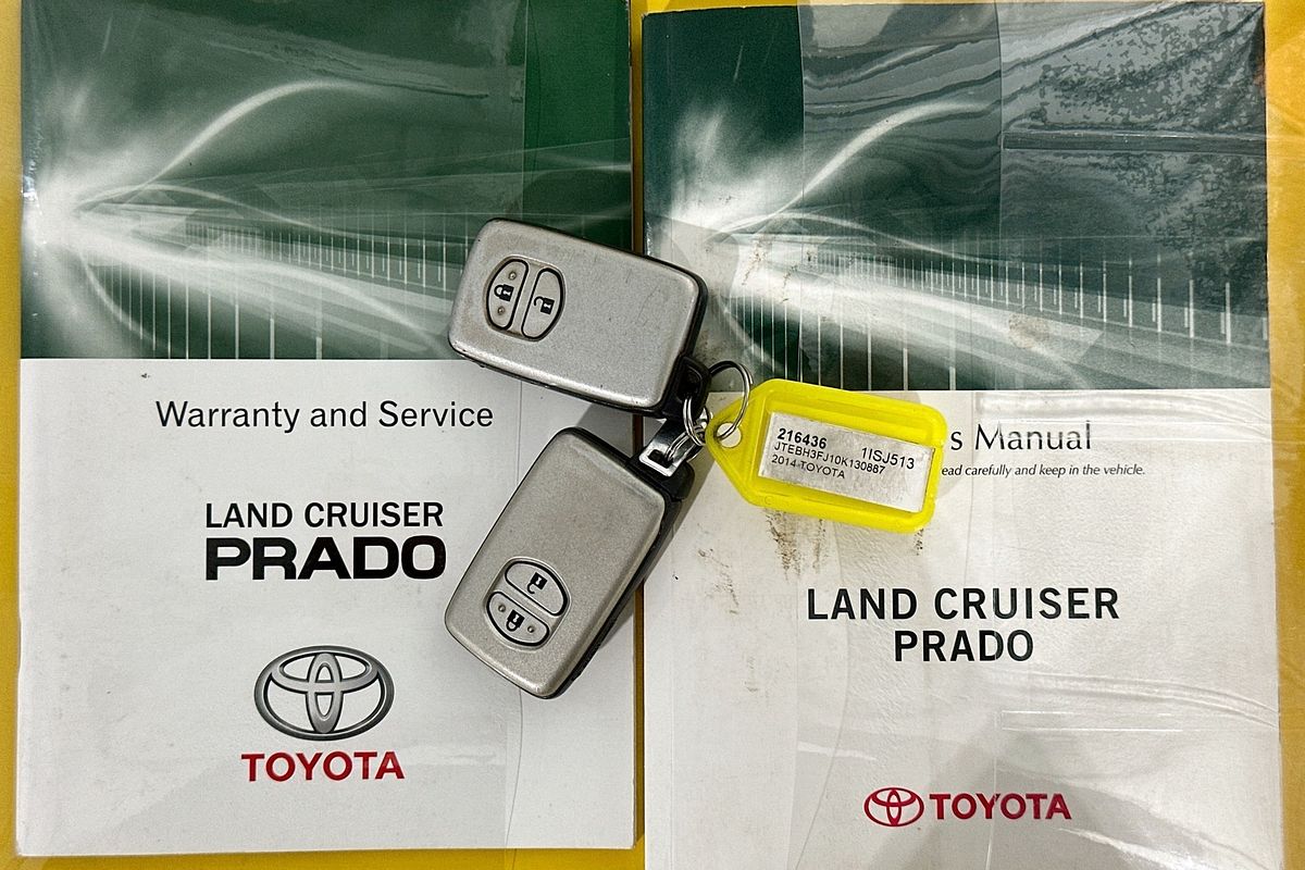 2014 Toyota Landcruiser PRADO GXL (4x4) KDJ150R MY14