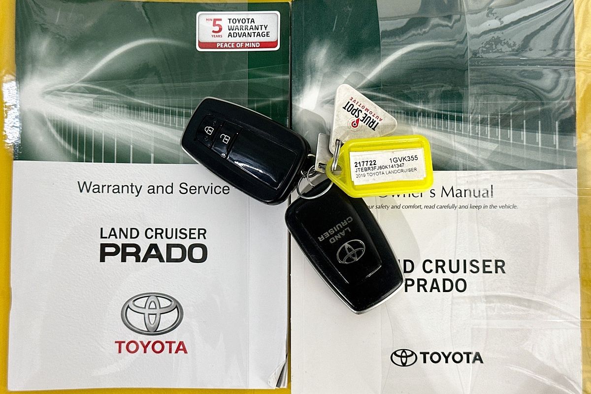 2019 Toyota LANDCRUISER PRADO VX (4x4) GDJ150R MY18