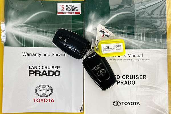 2019 Toyota LANDCRUISER PRADO VX (4x4) GDJ150R MY18