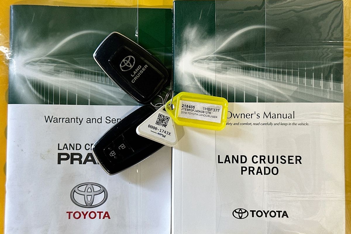 2018 Toyota LANDCRUISER PRADO GXL (4x4) GDJ150R MY18