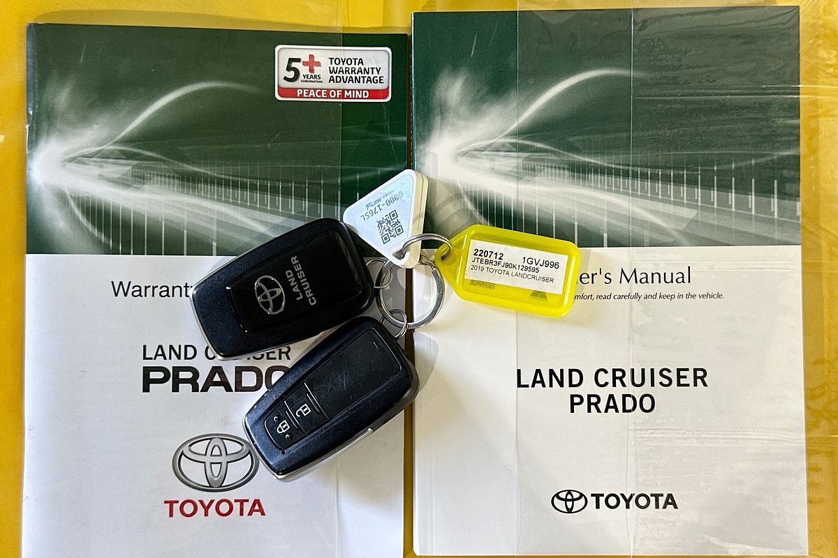 2019 Toyota LANDCRUISER PRADO GXL (4x4) GDJ150R MY18