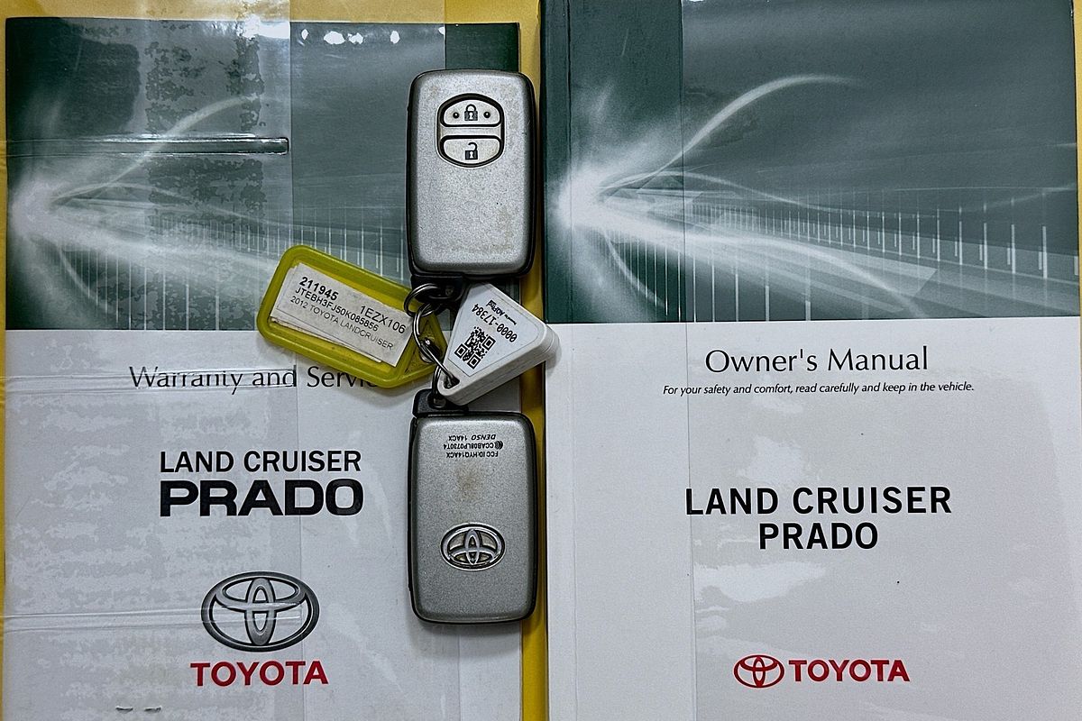 2012 Toyota LANDCRUISER PRADO GXL (4x4) KDJ150R 11 UPGRADE