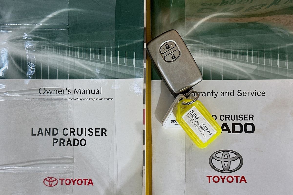 2013 Toyota LANDCRUISER PRADO GXL (4x4) KDJ150R MY14