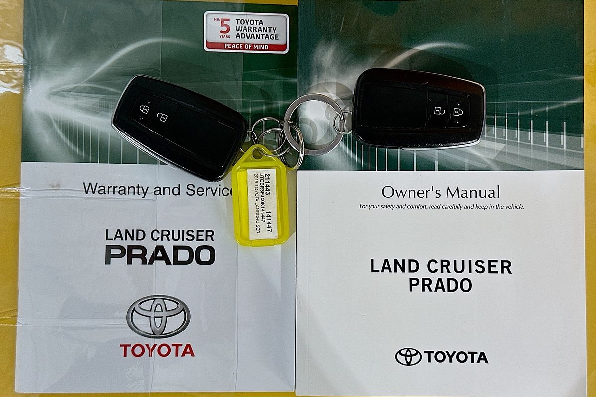 2019 Toyota LANDCRUISER PRADO KAKADU (4x4) GDJ150R