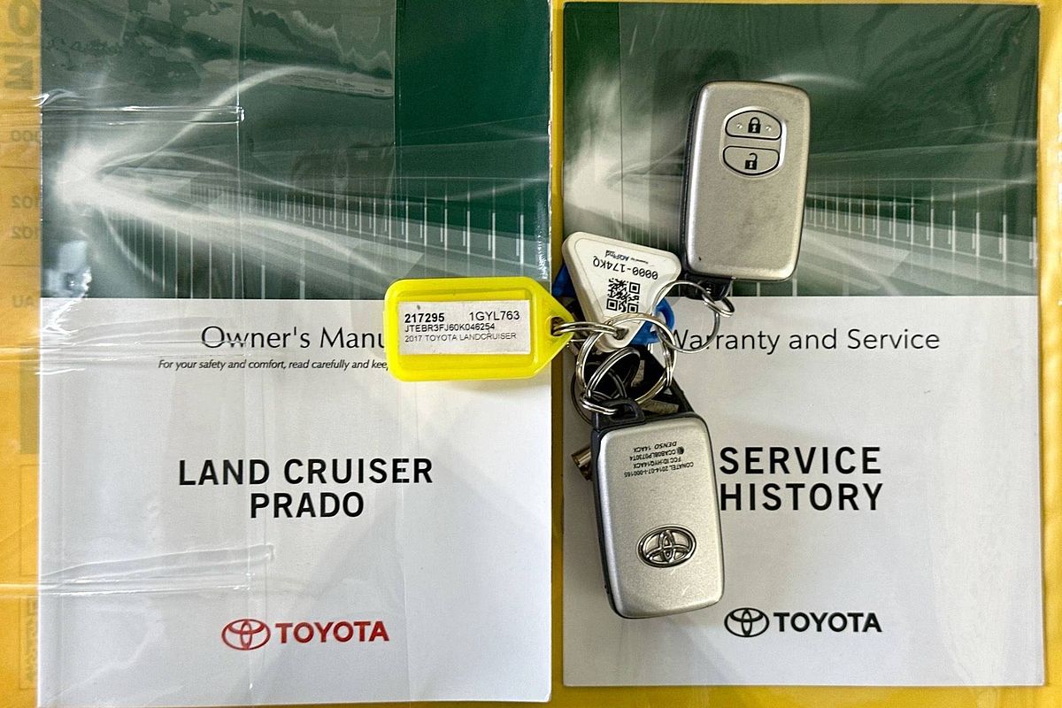 2017 Toyota Landcruiser PRADO KAKADU (4x4) GDJ150R MY16