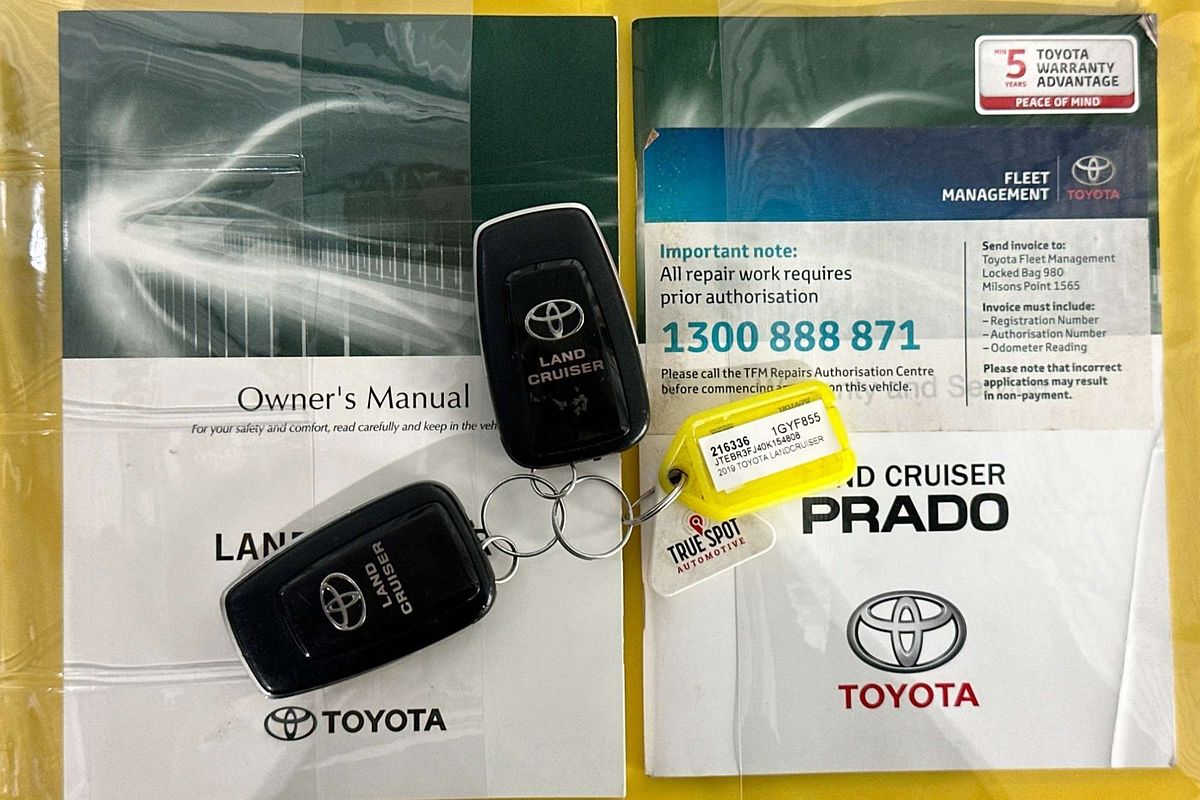 2019 Toyota Landcruiser PRADO GX (4x4) GDJ150R MY18