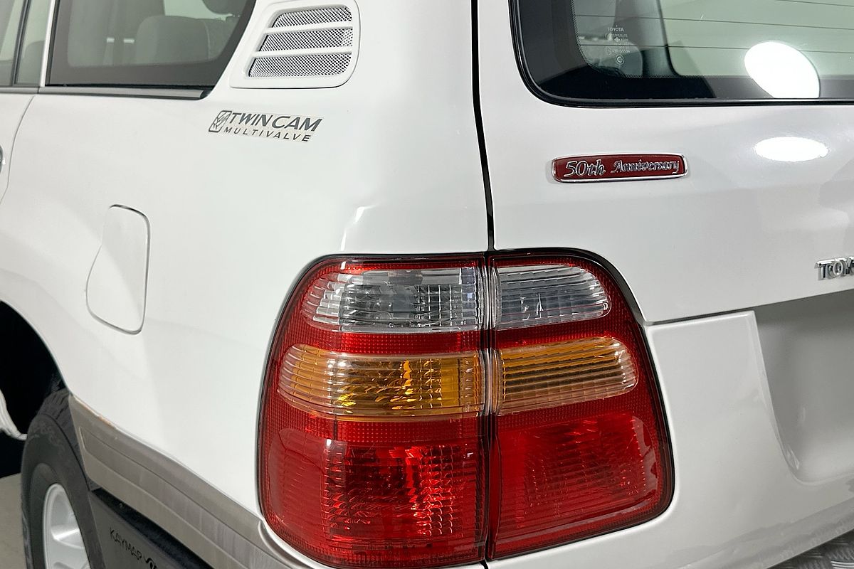 2001 Toyota LANDCRUISER 50th ANNIVERSARY (4x4) FZJ105R