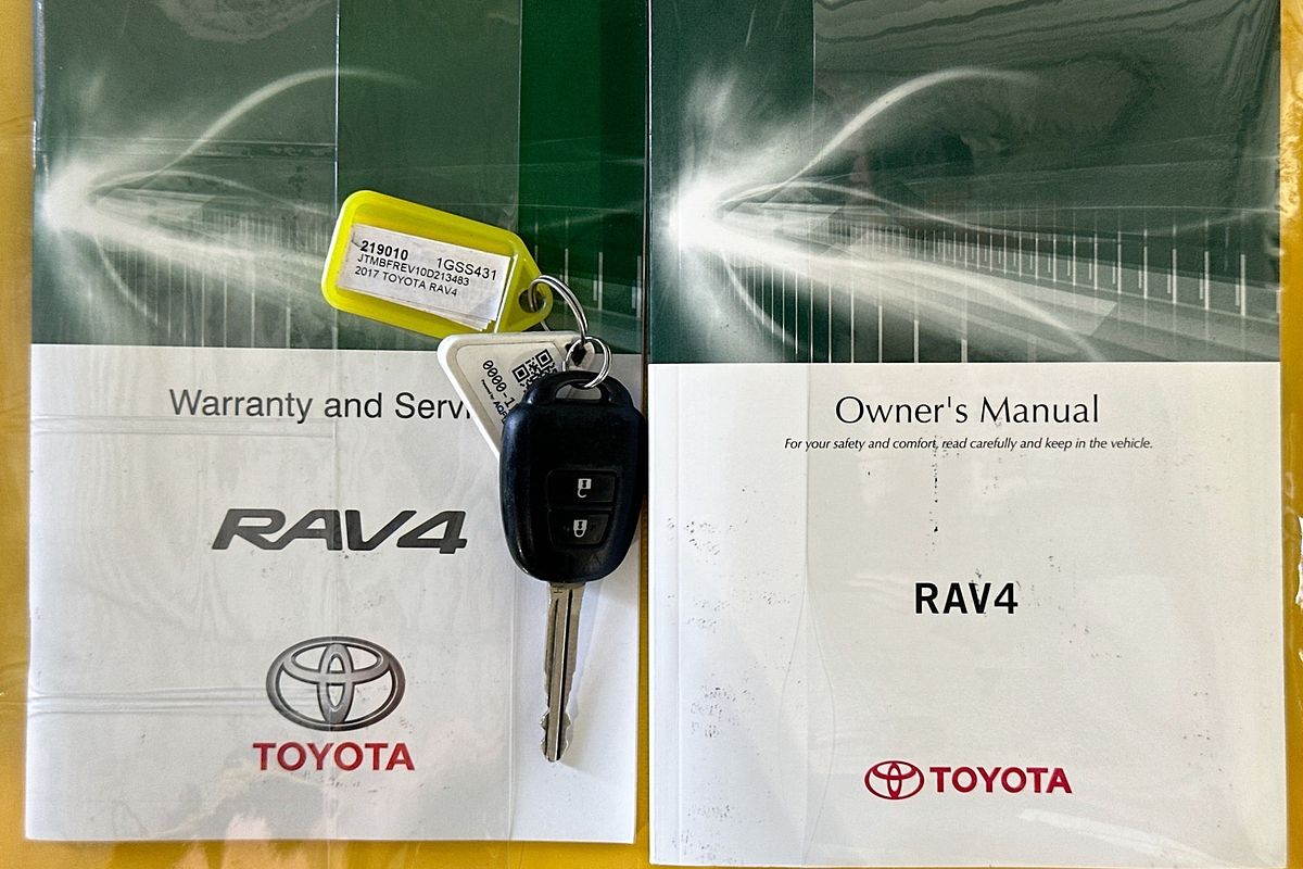 2017 Toyota RAV4 GX (4x4) ASA44R MY17