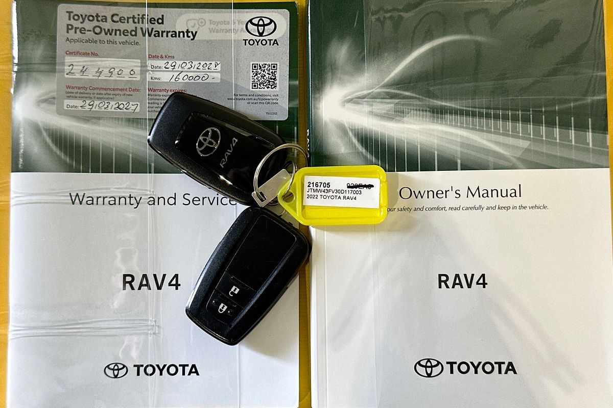 2022 Toyota RAV4 GXL (2WD) MXAA52R