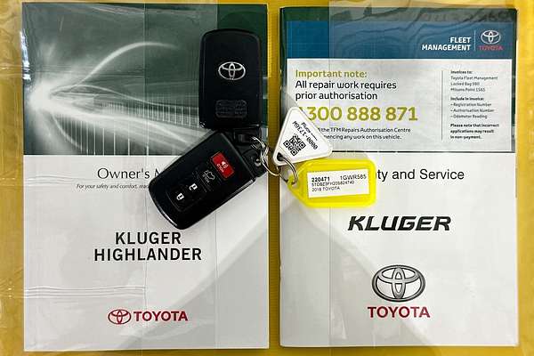 2018 Toyota KLUGER GXL (4x4) GSU55R