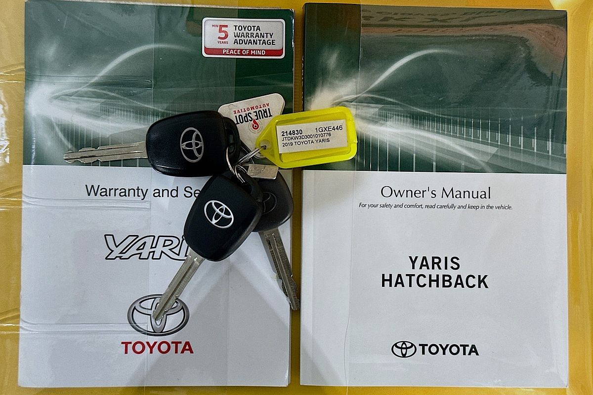 2019 Toyota YARIS ASCENT NCP130R MY18