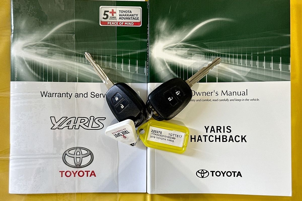 2019 Toyota YARIS ASCENT NCP130R MY18