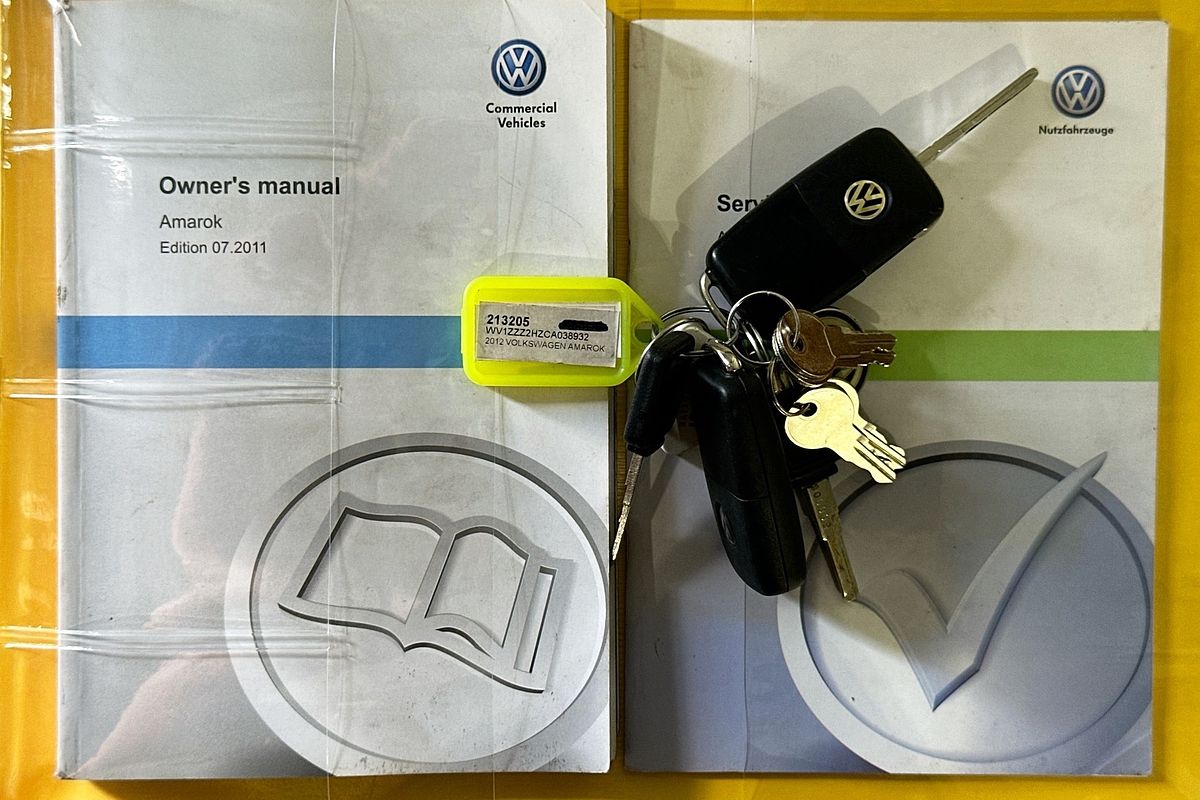 2012 Volkswagen AMAROK TDI400 HIGHLINE (4x4) 2H MY12 4X4