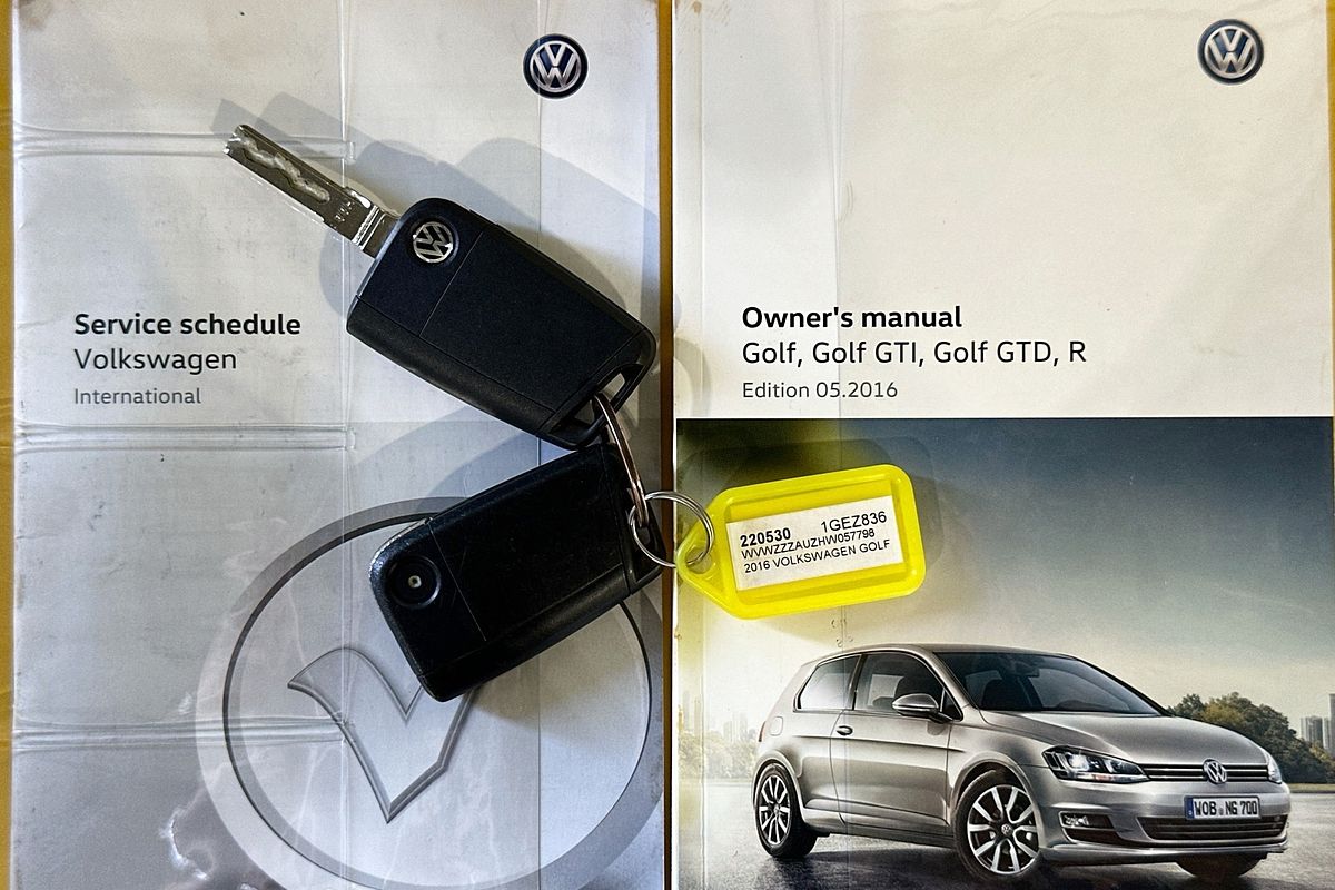 2016 Volkswagen Golf 92 TSI TRENDLINE AU MY17