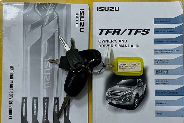 2018 Isuzu D-MAX SX HI-RIDE (4x2) TF MY18 REAR WHEEL DRIVE