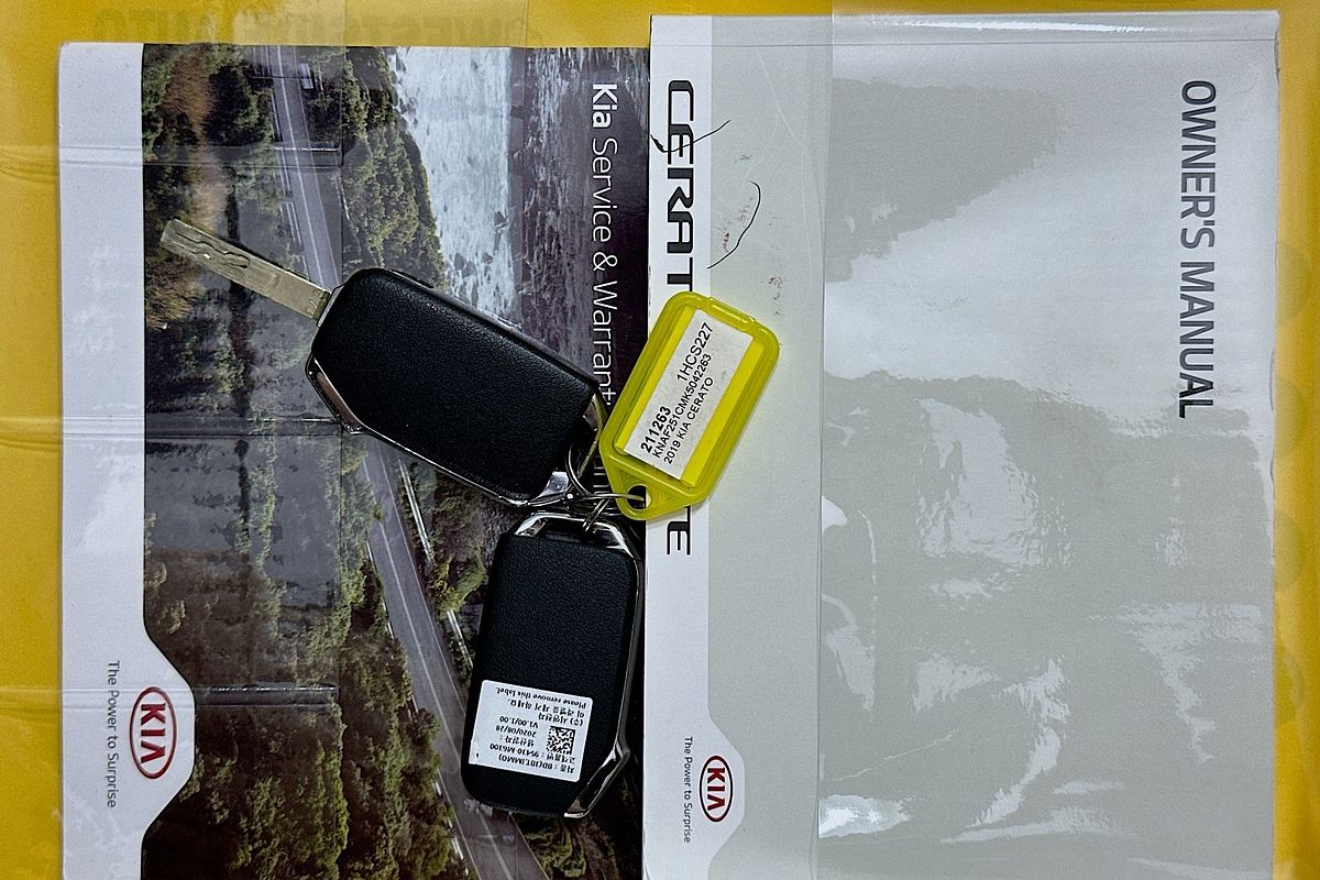 2019 Kia CERATO S BD MY19