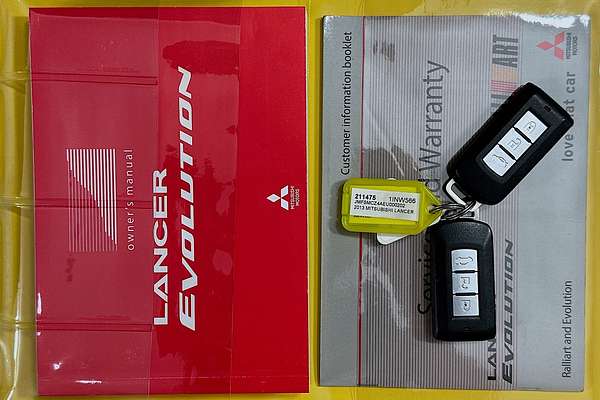 2013 Mitsubishi LANCER EVOLUTION MR CJ MY13