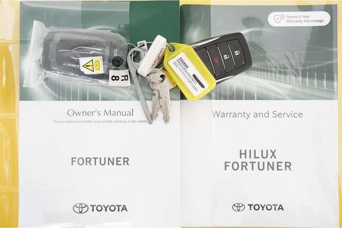 2022 Toyota FORTUNER GXL PREMIUM INTERIOR GUN156R