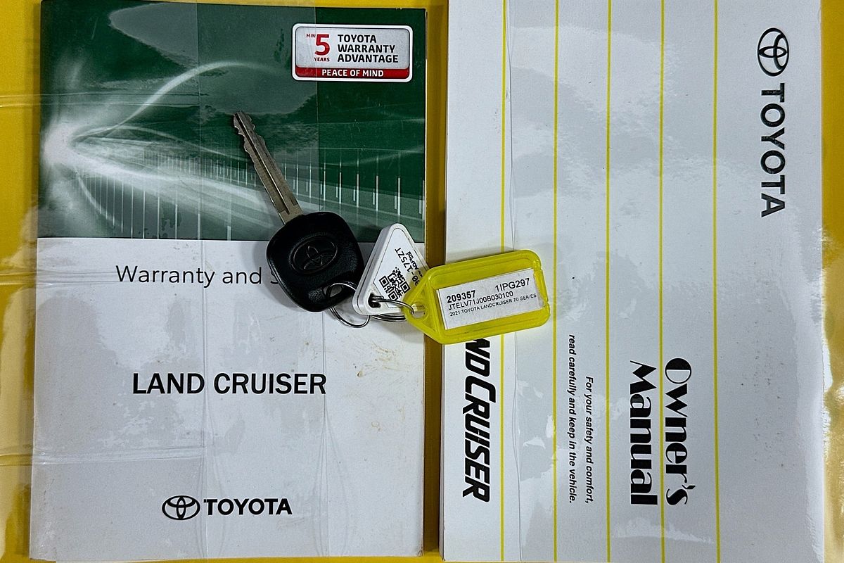 2021 Toyota LANDCRUISER 70 SERIES WORKMATE VDJ79R 4X4