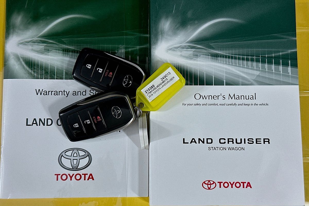 2018 Toyota LANDCRUISER VX (4x4) VDJ200R MY16