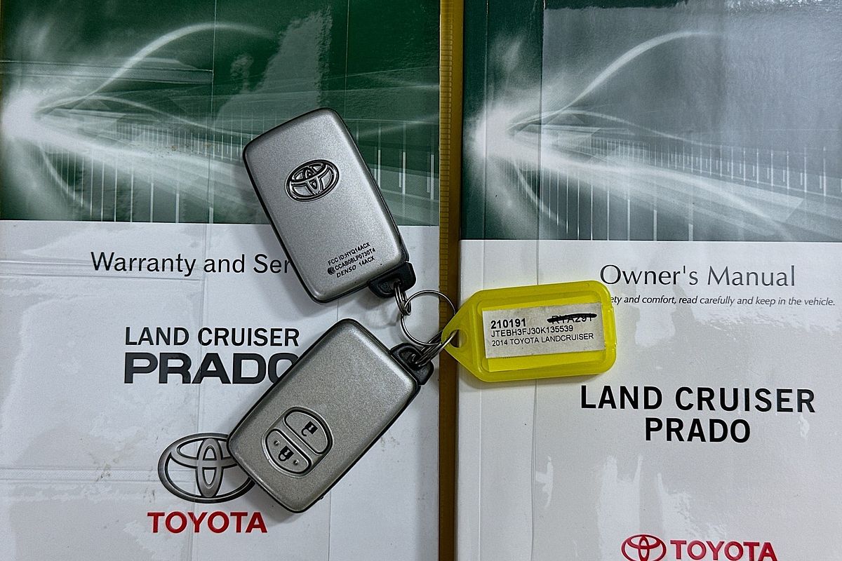 2014 Toyota Landcruiser PRADO GXL (4x4) KDJ150R MY14