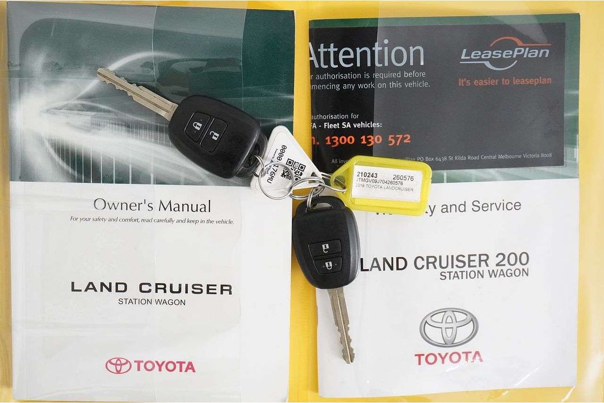 2018 Toyota LANDCRUISER GX (4x4) VDJ200R MY16