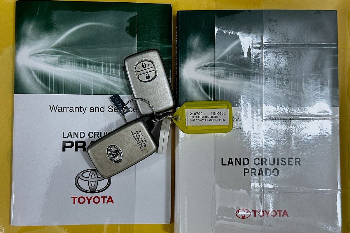 2017 Toyota Landcruiser PRADO GXL (4x4) GDJ150R MY17