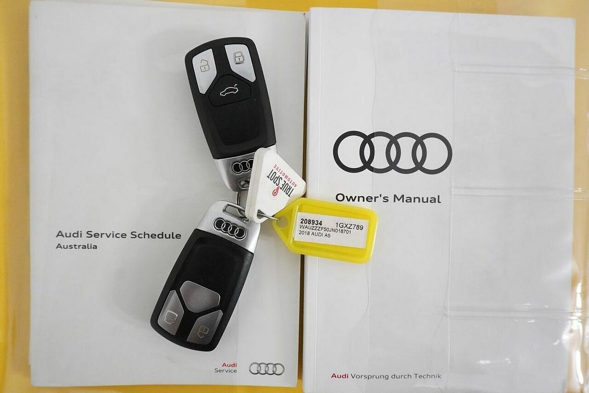 2018 Audi A5 2.0 TFSI S Tronic Sport F5 MY18
