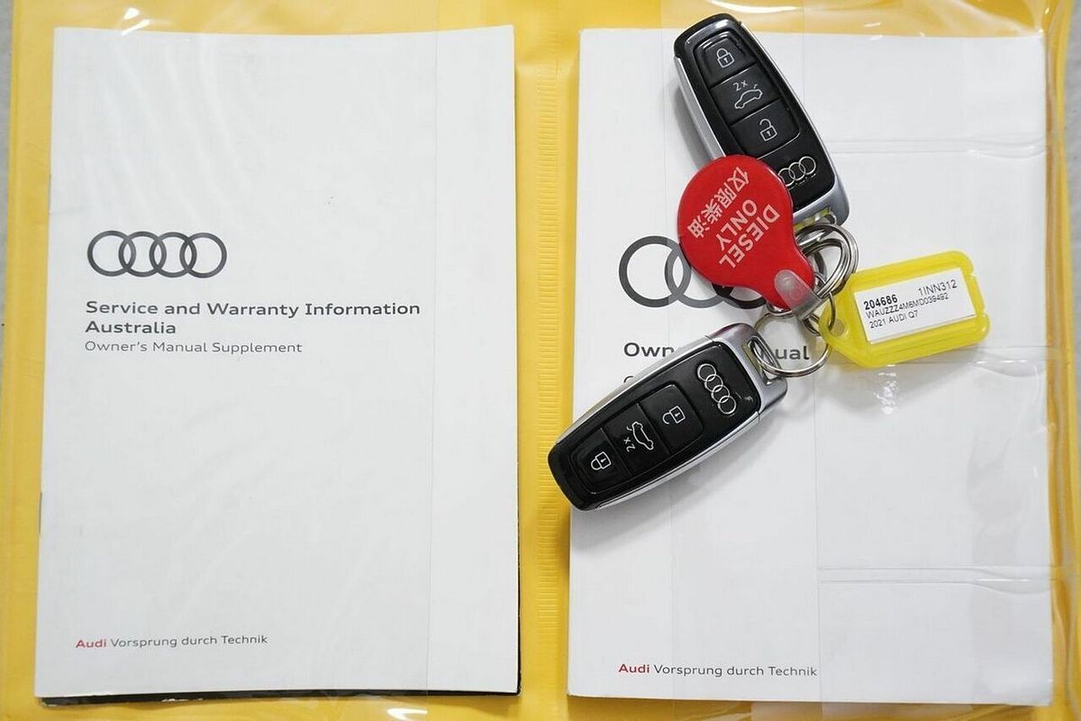 2021 Audi Q7 45 TDI Quattro Mhev 4M MY21
