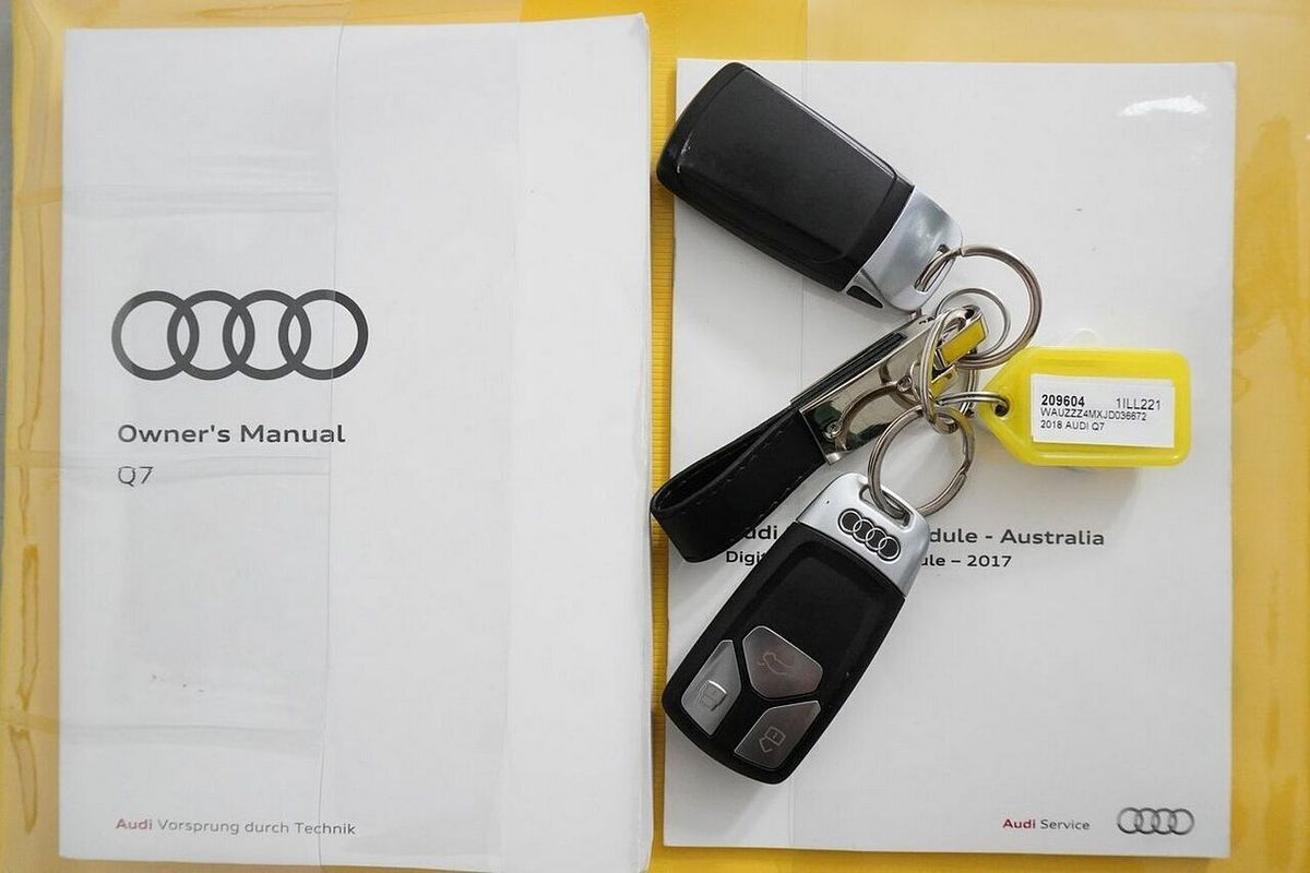 2018 Audi Q7 3.0 TDI Quattro (160kW) 4M MY18