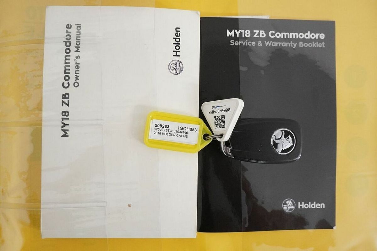 2018 Holden Calais ZB