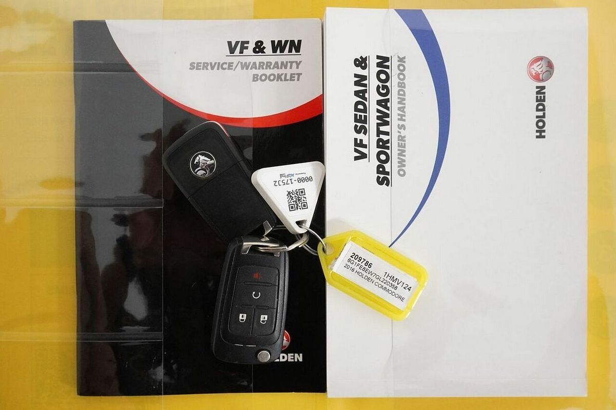 2016 Holden Commodore SS-V Redline VF II