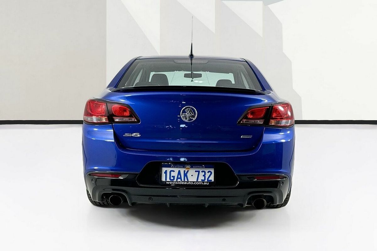 2016 Holden Commodore SV6 Black Edition Vfii MY16