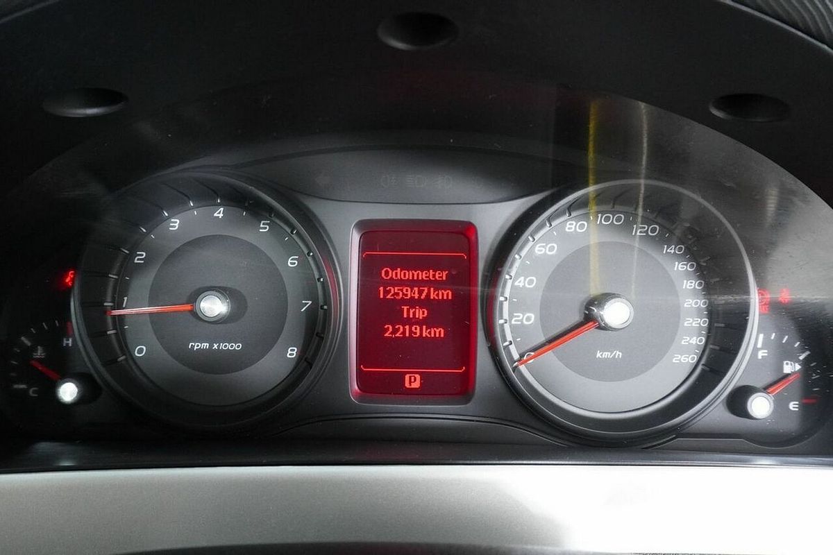 2012 Holden Commodore SS Thunder VE II MY12 Rear Wheel Drive
