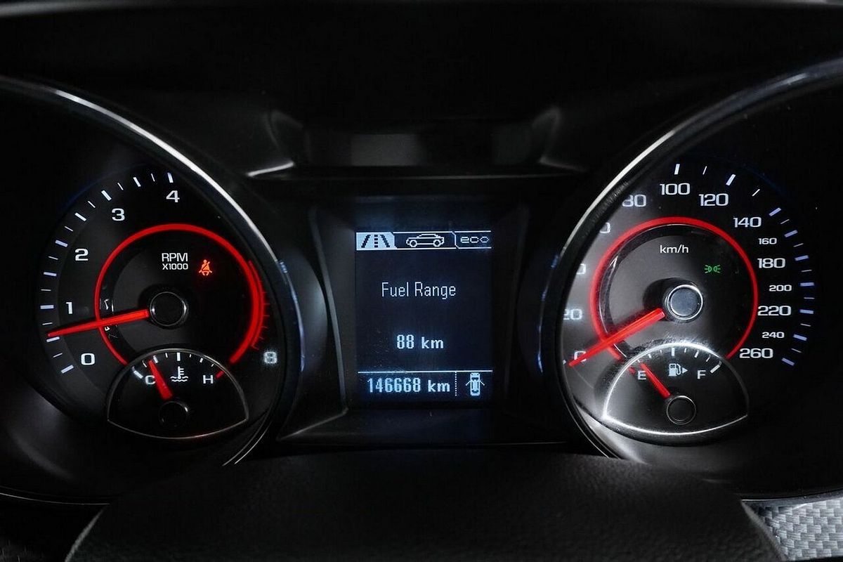 2016 Holden Ute SV6 Black Edition Vfii MY16 Rear Wheel Drive