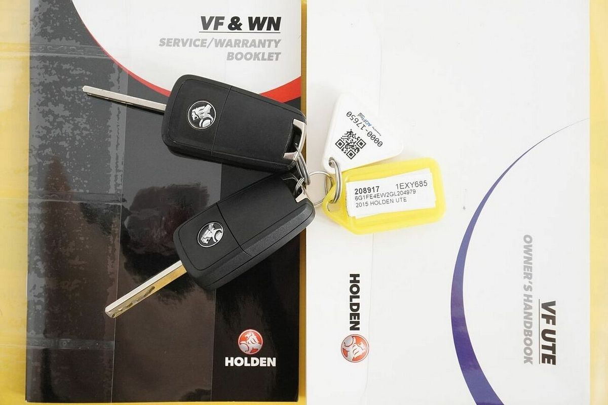 2015 Holden Ute SS-V Redline VF II Rear Wheel Drive
