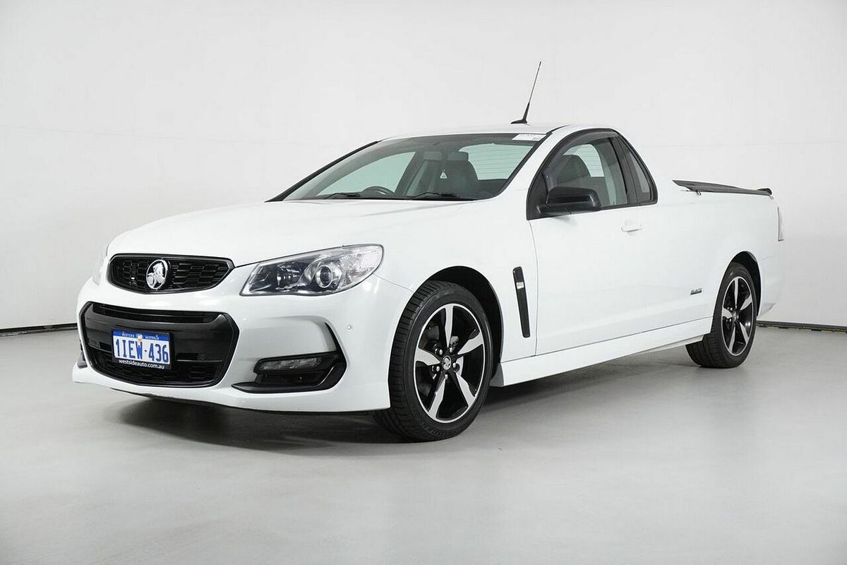 2016 Holden Ute SV6 Black Edition Vfii MY16 Rear Wheel Drive