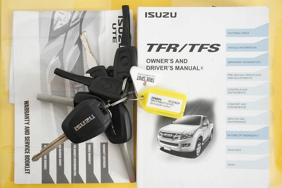 2014 Isuzu D-MAX LS-U HI-Ride (4x4) TF MY12 4X4