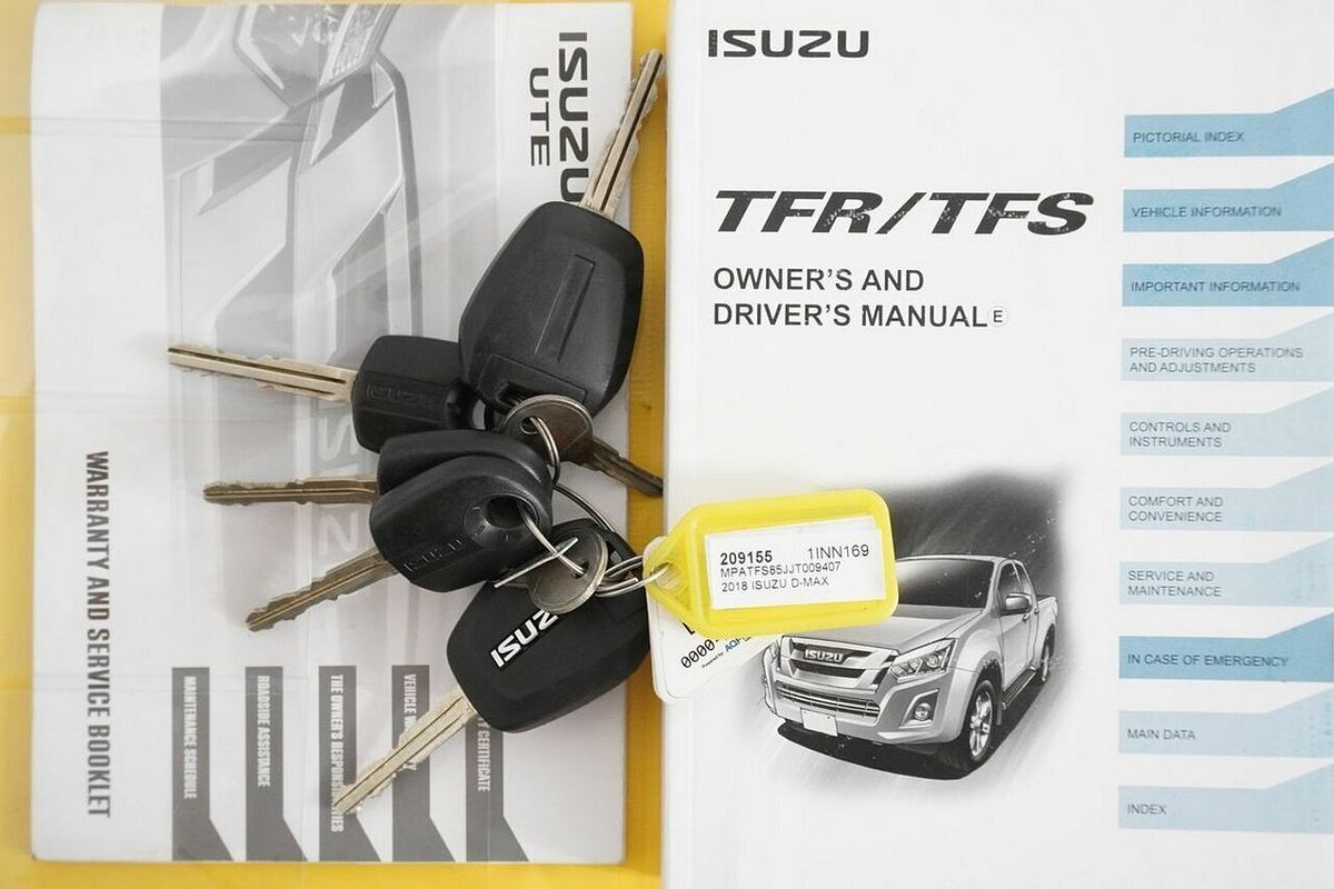 2018 Isuzu D-MAX SX (4x4) TF MY18 4X4
