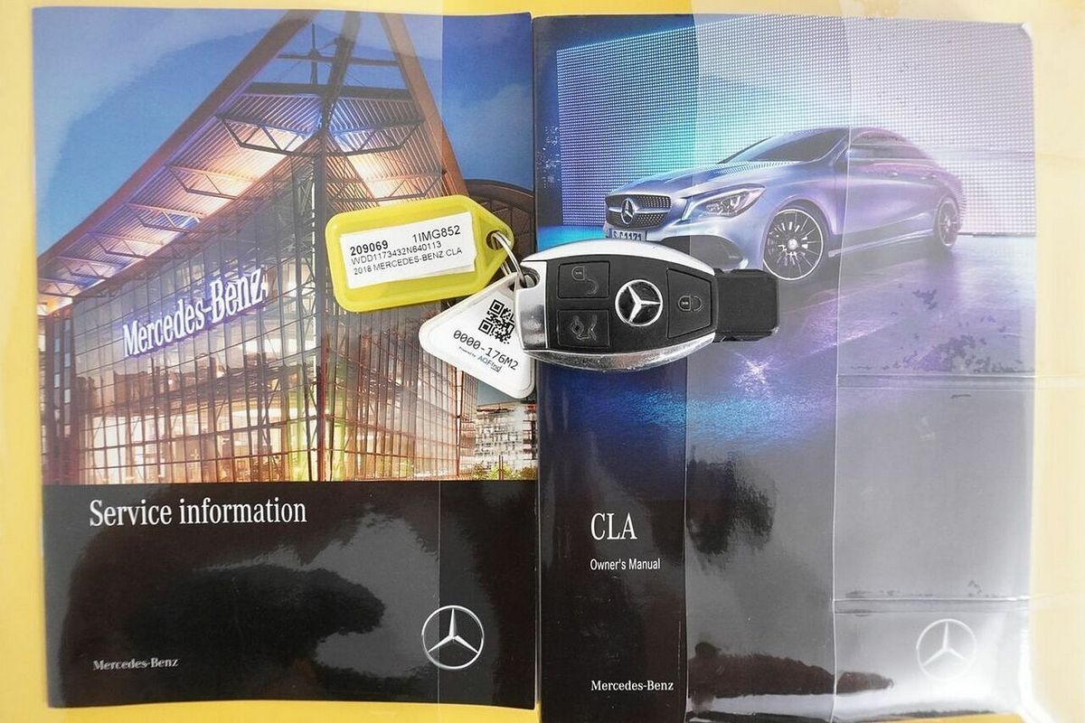 2018 Mercedes-Benz CLA200 CDI 200 CDI 117 MY15