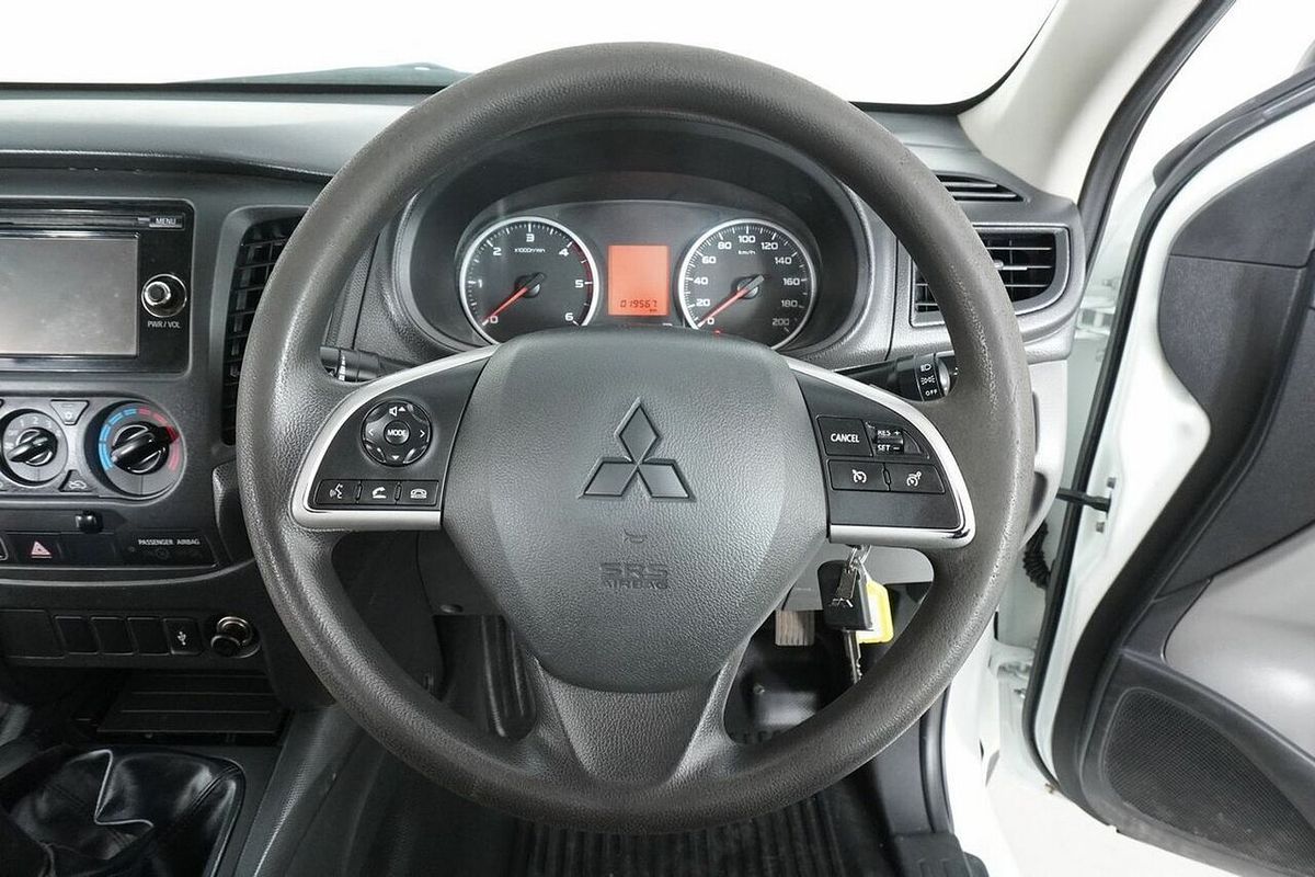 2017 Mitsubishi Triton GLX MQ MY17 Rear Wheel Drive