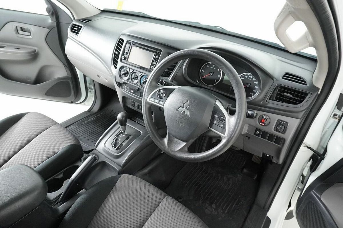 2018 Mitsubishi Triton GLX MQ MY18 Rear Wheel Drive