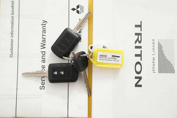 2018 Mitsubishi Triton GLX MQ MY18 Rear Wheel Drive