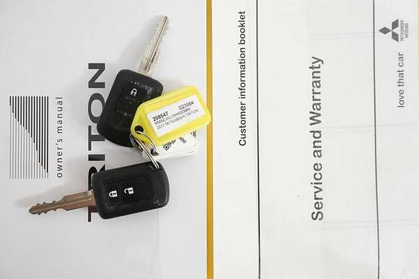 2017 Mitsubishi Triton GLX MQ MY17 Rear Wheel Drive