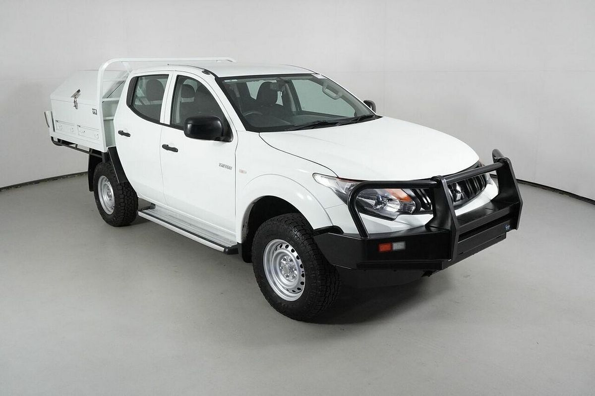 2017 Mitsubishi Triton GLX MQ MY17 Rear Wheel Drive
