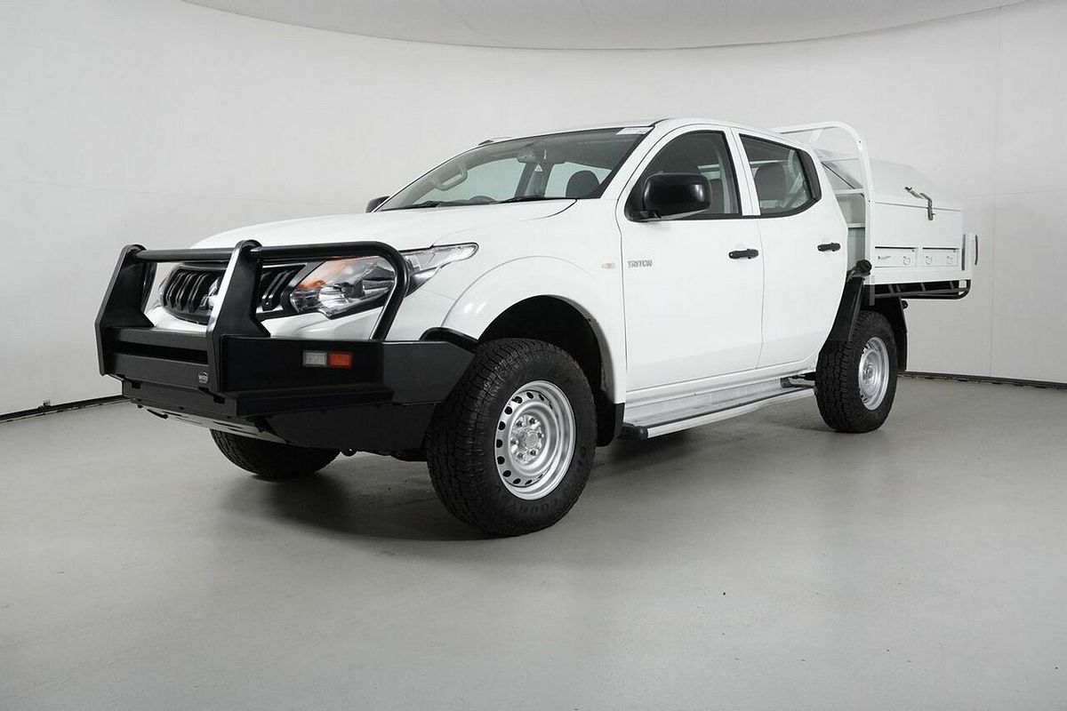 2017 Mitsubishi Triton GLX MQ MY17 Rear Wheel Drive