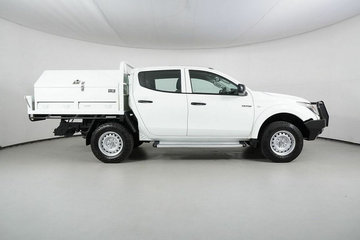 2017 Mitsubishi Triton GLX MQ MY17 Rear Wheel Drive