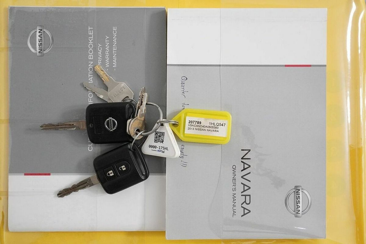 2013 Nissan Navara ST-X 550 (4x4) D40 MY12 4X4